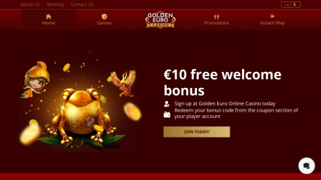 Golden Euro Casinos Homepage