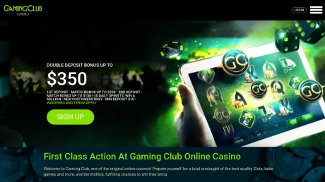 Gaming Clubs Homepage