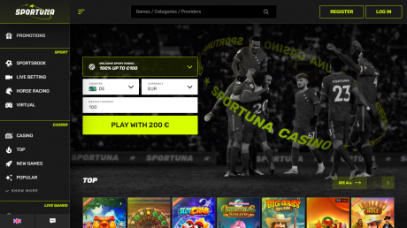 Sportunas Homepage