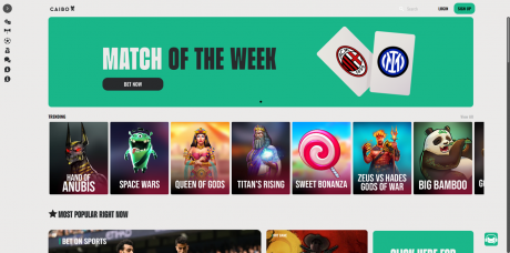 Caibo Casinos Homepage