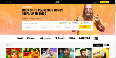 Casinofests Homepage