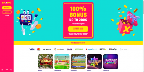 Caxino Casinos Homepage