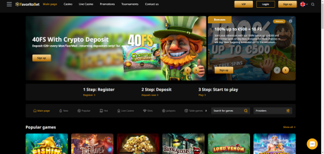 FavoritoBets Homepage