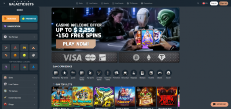 Galactic Betss Homepage