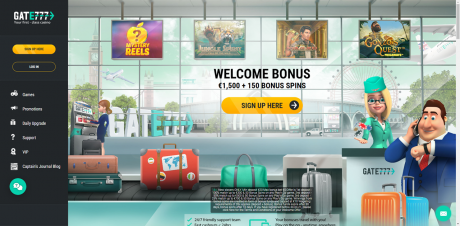 Gate777 Casinos Homepage