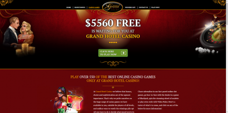 Grand Hotel Casinos Homepage