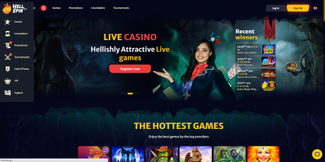 Hellspin Casinos Homepage