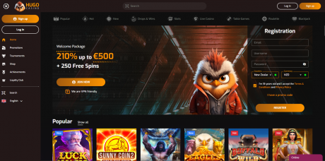HugoCasinos Homepage