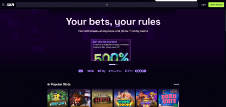 Immerion Casinos Homepage
