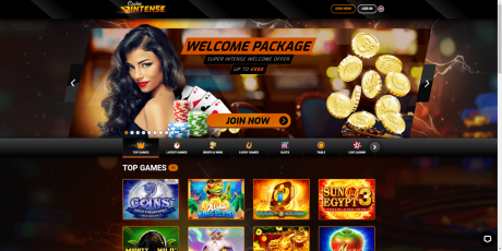 Casino Intenses Homepage