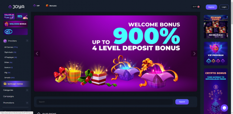 Joya Casinos Homepage