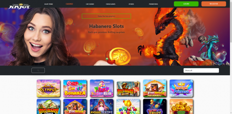 Kajot Casinos Homepage