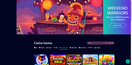 Kaulana Casinos Homepage