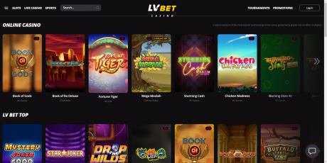 LVbets Homepage