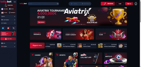 LollyBets Homepage