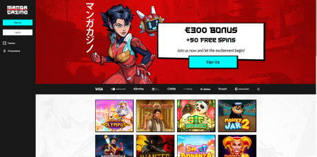 Manga Casinos Homepage