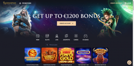 Queenspins Casinos Homepage