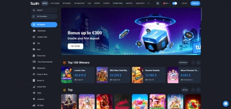 Twin Casinos Homepage