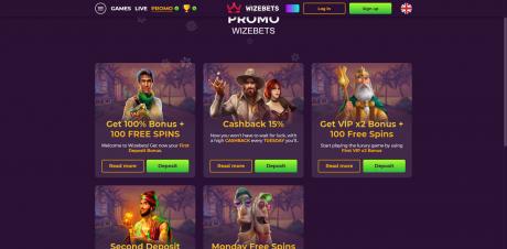 Wizebetss Homepage