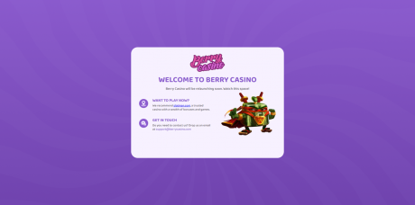 Berry Casinos Homepage