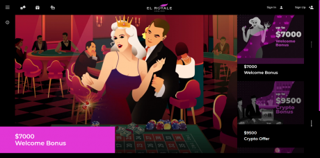 El Royale Casinos Homepage