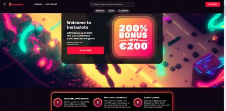 instaslots Casinos Homepage