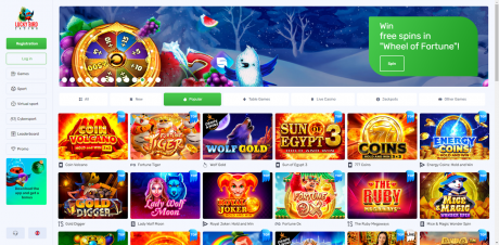 Lucky Bird Casinos Homepage