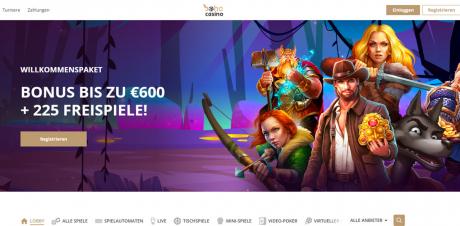 Boho Casinos Homepage